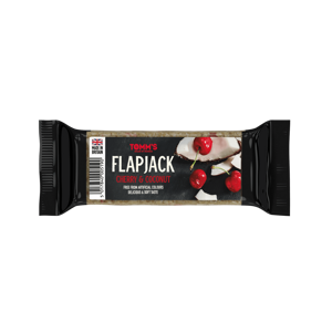 Bombus Flap Jack Tomm's Cherry and Coconut 100 g
